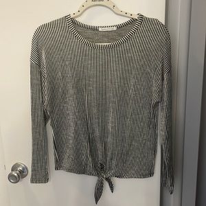 Long Sleeve Striped Shirt